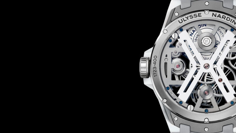 Ulysse Nardin Sparkling Blast Diamonds Beats the Time