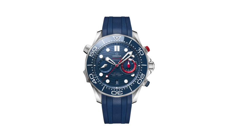 Omega Unveils Seamaster Chronograph for America's Cup 2021