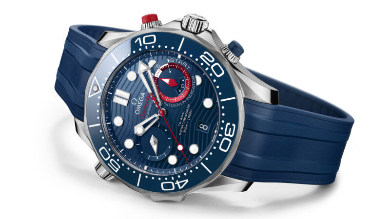 Omega Releases Planet Ocean Watch To Mark Its America's Cup Sponsorship