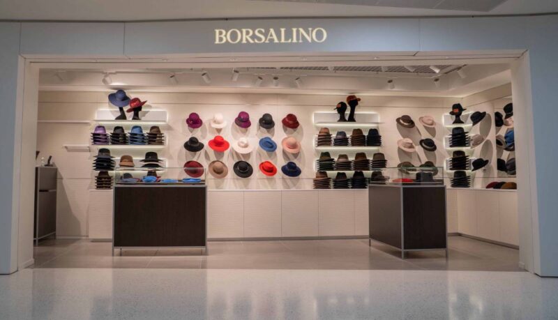Borsalino inaugurates its first Boutique in Mykonos Greece celebreMagazine